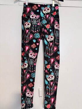 Women’s “Dia de Los Gatos” Yoga Leggings